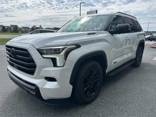 Wind Chill Pearl 2025 Toyota Sequoia Limited