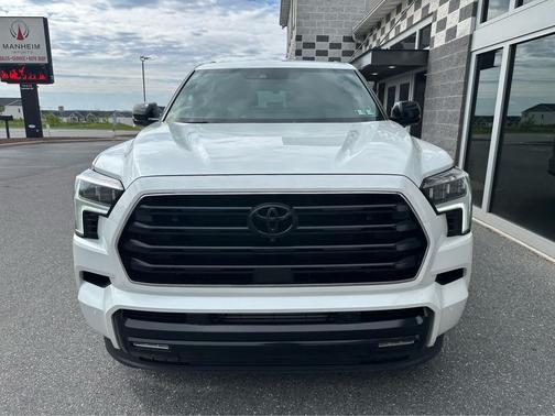 Wind Chill Pearl 2025 Toyota Sequoia Limited