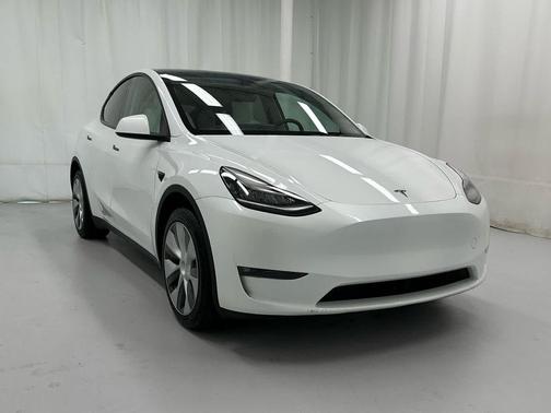 Pearl White Multi-Coat 2023 Tesla Model Y Long Range Dual Motor All-Wheel Drive