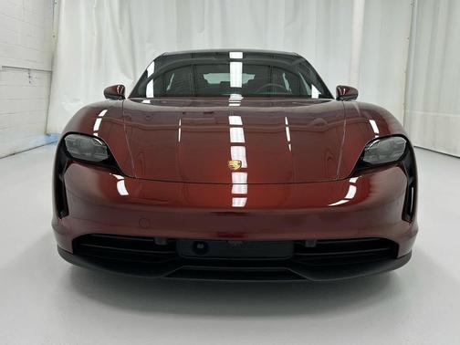 Cherry Metallic 2021 Porsche Taycan 4S