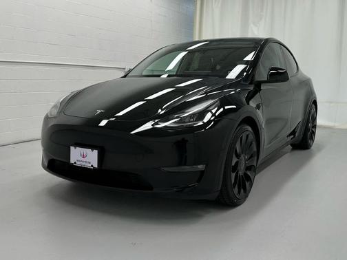 Solid Black 2022 Tesla Model Y Performance Dual Motor All-Wheel Drive
