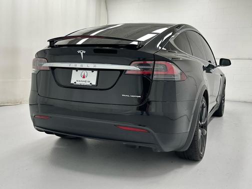 Solid Black 2020 Tesla Model X Long Range Plus Dual Motor All-Wheel Drive