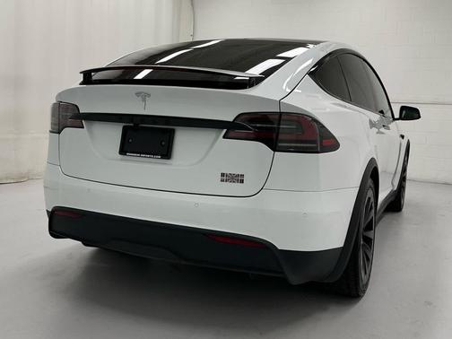 Pearl White Multi-Coat 2022 Tesla Model X Plaid Tri Motor All-Wheel Drive