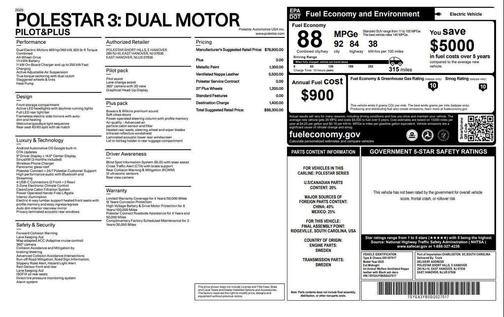 2025 Polestar 3 Long Range Dual Motor