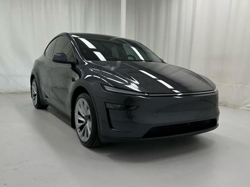 Stealth Grey 2026 Tesla Model Y Long Range Launch Series