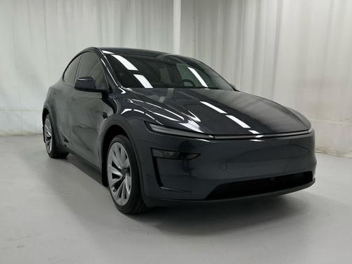 Stealth Grey 2026 Tesla Model Y Long Range Launch Series