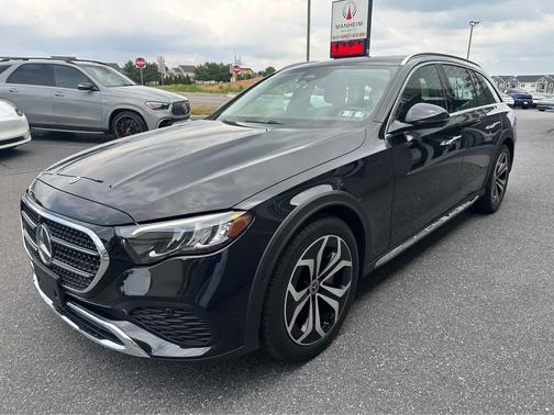 Obsidian Black Metallic 2025 Mercedes-Benz E-Class E 450 4MATIC All-Terrain