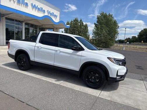 White 2026 Honda Ridgeline Black Edition