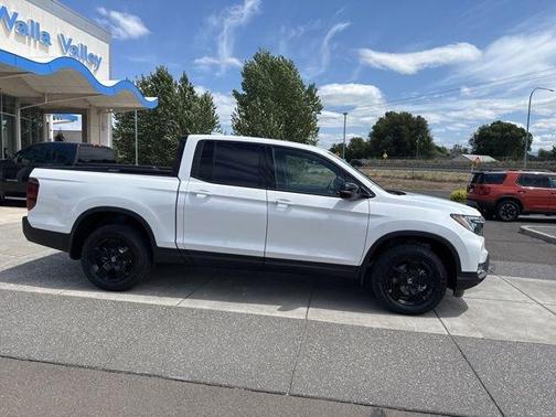 White 2026 Honda Ridgeline Black Edition