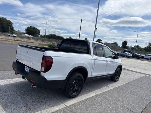 White 2026 Honda Ridgeline Black Edition