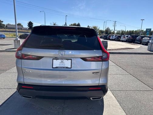 Silver 2024 Honda CR-V Hybrid Sport Touring