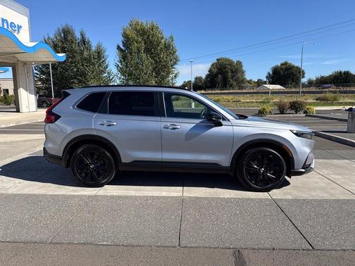 Silver 2024 Honda CR-V Hybrid Sport Touring