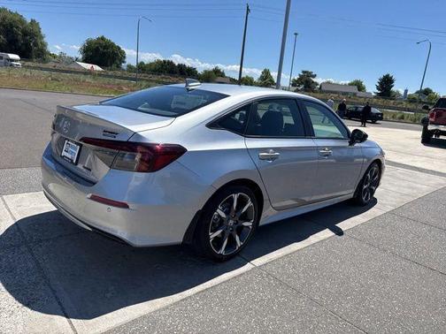 Silver 2026 Honda Civic Hybrid Sport Touring