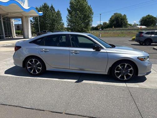 Silver 2026 Honda Civic Hybrid Sport Touring