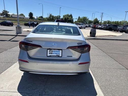 Silver 2026 Honda Civic Hybrid Sport Touring