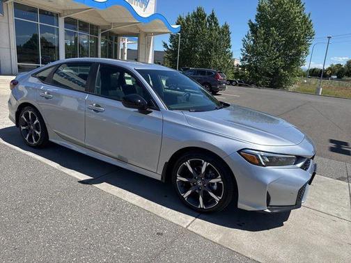 Silver 2026 Honda Civic Hybrid Sport Touring
