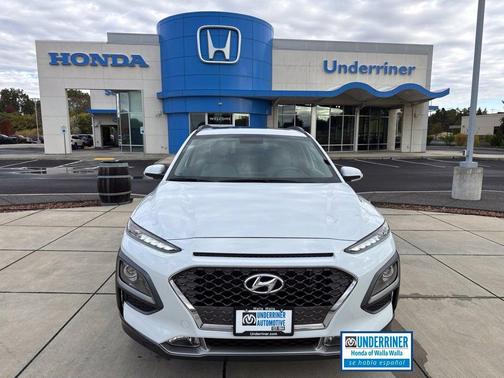 Chalk White 2018 Hyundai KONA Limited