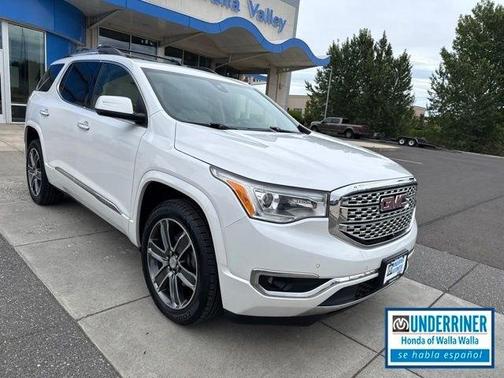 White 2019 GMC Acadia Denali
