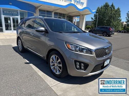 Gray 2017 Kia Sorento SX