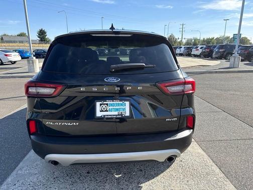 Black 2025 Ford Escape Platinum