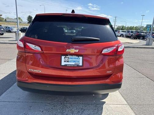 Orange 2020 Chevrolet Equinox LS