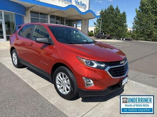 Orange 2020 Chevrolet Equinox LS
