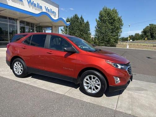 Orange 2020 Chevrolet Equinox LS