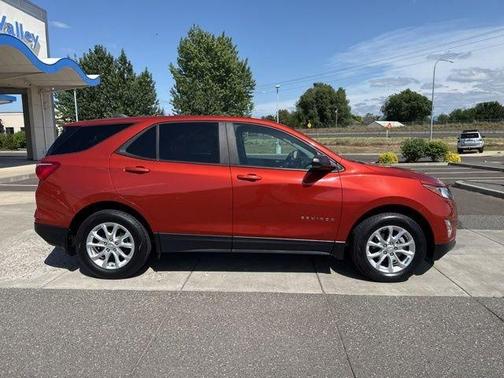 Orange 2020 Chevrolet Equinox LS