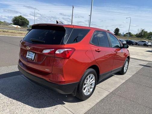 Orange 2020 Chevrolet Equinox LS