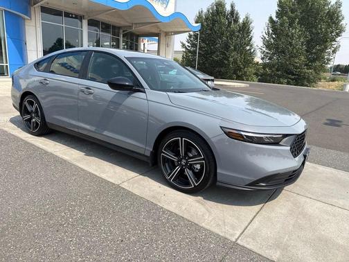 Gray 2026 Honda Accord Hybrid Sport