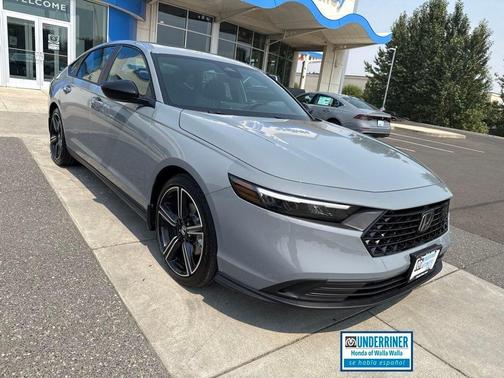 Gray 2026 Honda Accord Hybrid Sport