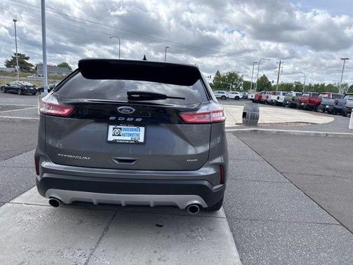 Gray 2024 Ford Edge Titanium