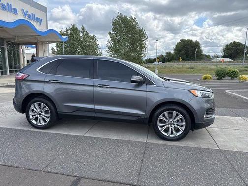 Gray 2024 Ford Edge Titanium
