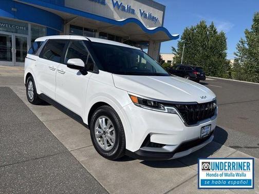 White 2024 Kia Carnival LX