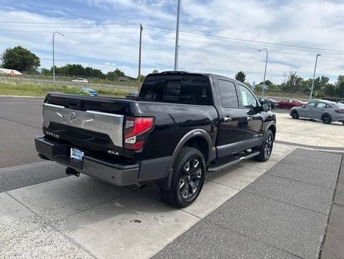 Black 2020 Nissan Titan Platinum Reserve