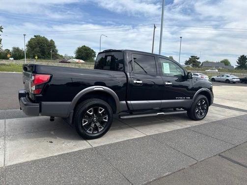 Black 2020 Nissan Titan Platinum Reserve