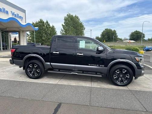 Black 2020 Nissan Titan Platinum Reserve
