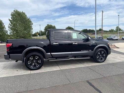 Black 2020 Nissan Titan Platinum Reserve