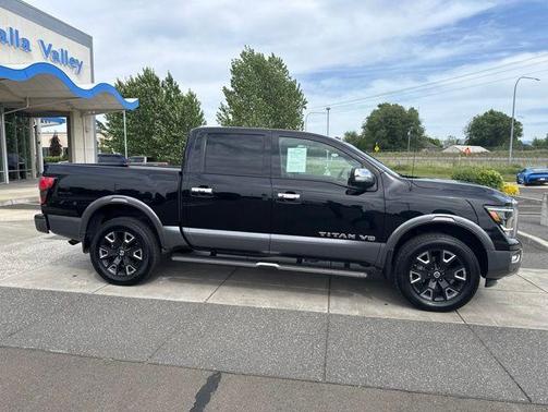 Black 2020 Nissan Titan Platinum Reserve