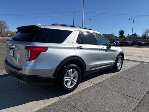 Silver 2020 Ford Explorer XLT