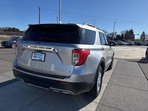 Silver 2020 Ford Explorer XLT