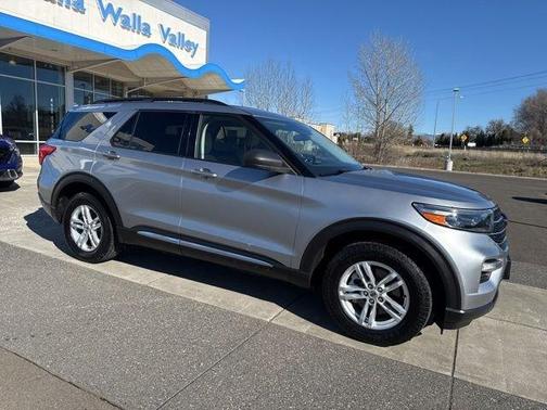 Silver 2020 Ford Explorer XLT