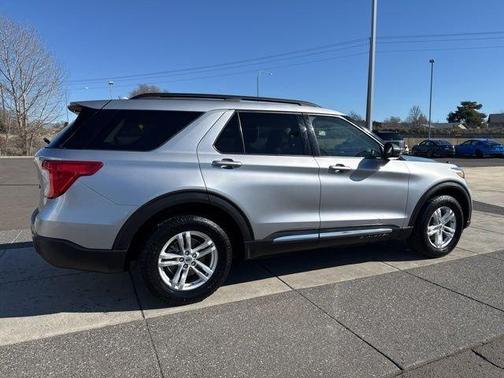 Silver 2020 Ford Explorer XLT