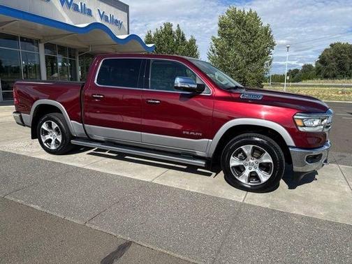 Red 2021 RAM 1500 Laramie