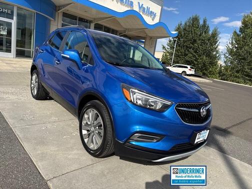 Blue 2017 Buick Encore Preferred