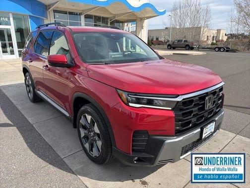 Red 2026 Honda Pilot Elite