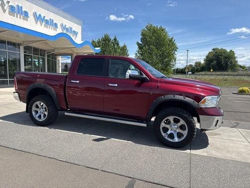Red 2017 RAM 1500 Laramie