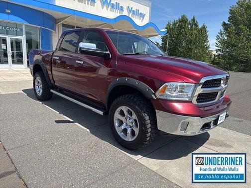 Red 2017 RAM 1500 Laramie