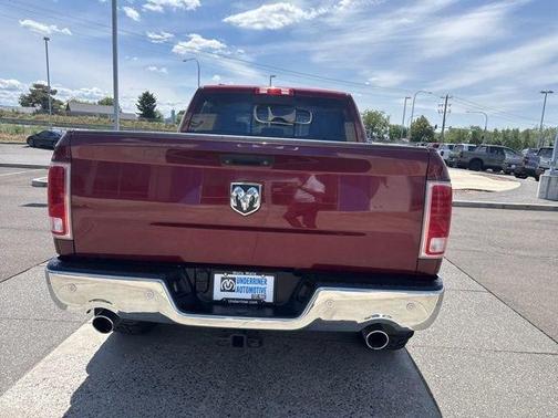 Red 2017 RAM 1500 Laramie