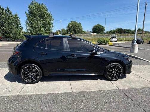Black 2020 Toyota Corolla Hatchback XSE
